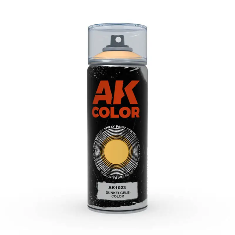 Bombe peinture Dunkelgelb Color Spray 150ml - AK INTERACTIVE AK1023