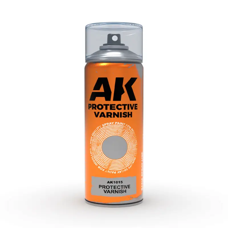 Bombe vernis protecteur Spray 400ml - AK INTERACTIVE AK1015