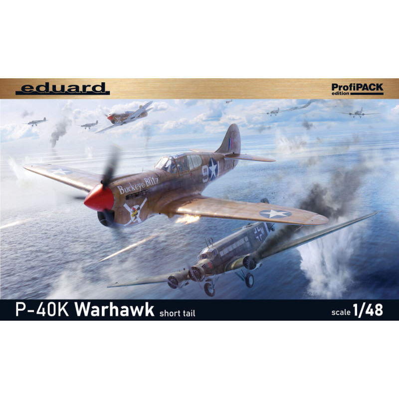 P-40K short tail - 1/48 - EDUARD 82243