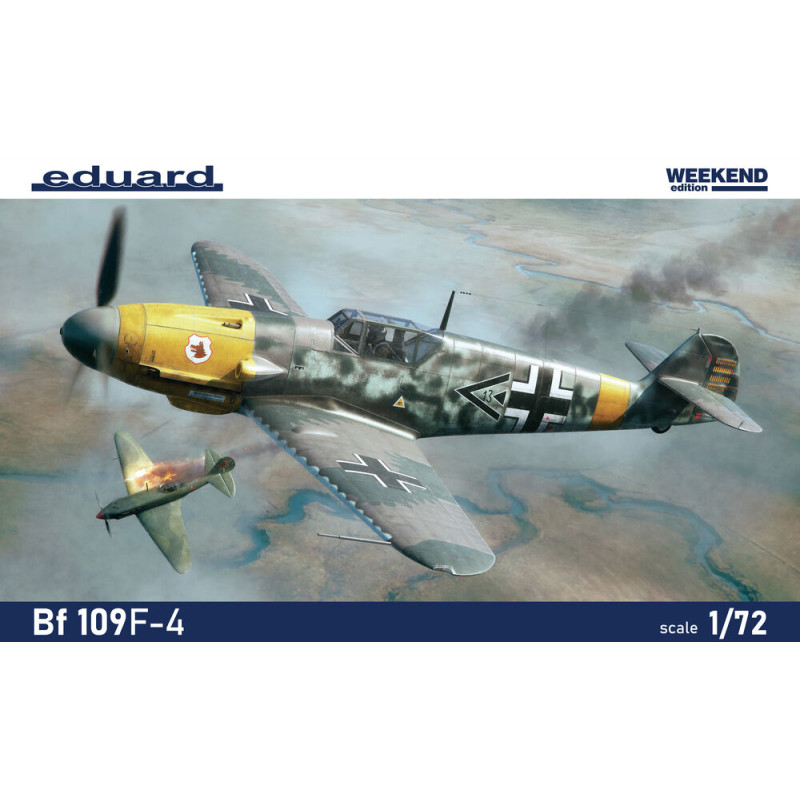 Bf 109F 4 in 1 - 1/72 - EDUARD 7478