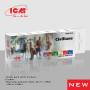 Set de peinture acrylique pour civils 6 x 12 ml - ICM 3030