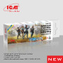 Set de peinture acrylique pour la guerre de Sécession américaine. Infanterie confédérée, 6 pots de 12 ml - ICM 3034