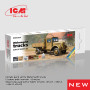 Set de peinture acrylique pour camions de la Wehrmacht, 6 x 12 ml - ICM 3038