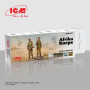 Set de peinture acrylique African Corps 6 x 12ml - ICM 3077