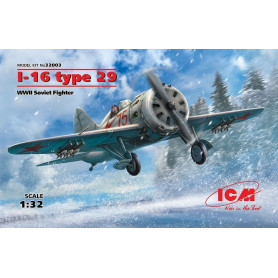 I-16 type 29, chasseur soviétique WWII - 1/32 - ICM 32003
