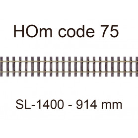 PECO SL-1400 - rail flexible 914 mm code 75 échelle HOm