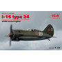 Chasseur soviétique I-16 type 24 WWII - 1/32 - ICM 32001