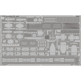 Détaillage USS Arizona 1941 pour Hobby Boss - 1/350 - EDUARD 53069