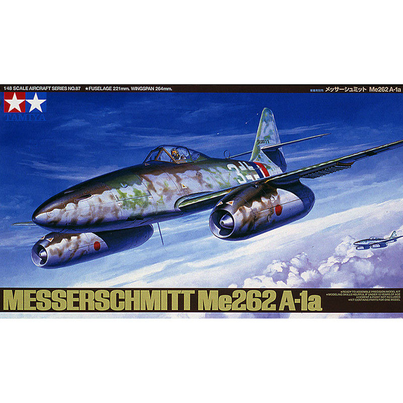 Messerschmitt Me262 A-1a - 1/48 - Tamiya 61087