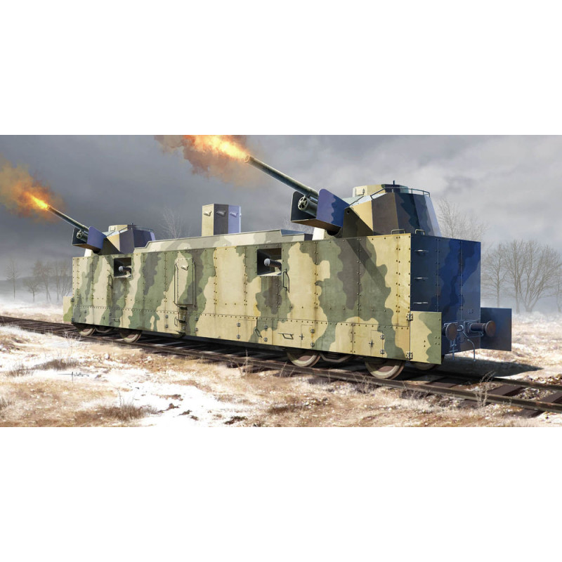 Wagon d'artillerie légère soviétique PL-37 - 1/35 - TRUMPETER 00222
