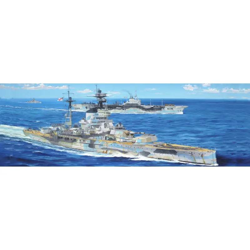 HMS Resolution - échelle 1/350 - TRUMPETER 05379