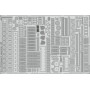USS Arizona partie 6 - superstructure f.Trum - 1/200 - EDUARD 53112