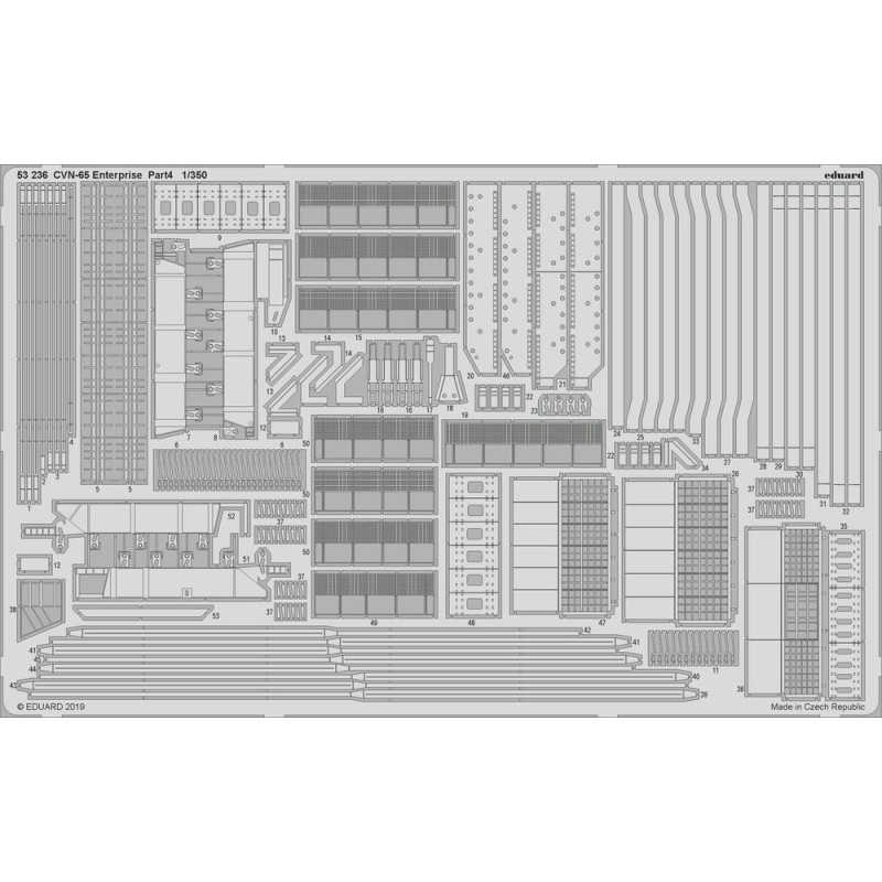CVN-65 Enterprise partie 4 pour Tamiya - 1/350 - EDUARD 53236