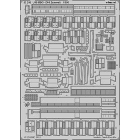 USS DDG-1000 Zumwalt pour SNOWMAN MODELS / TAKOM - 1/350 - EDUARD 53288