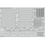 USS Nimitz CVN-68 partie 3 TRUMPETER - 1/350 - EDUARD 53297