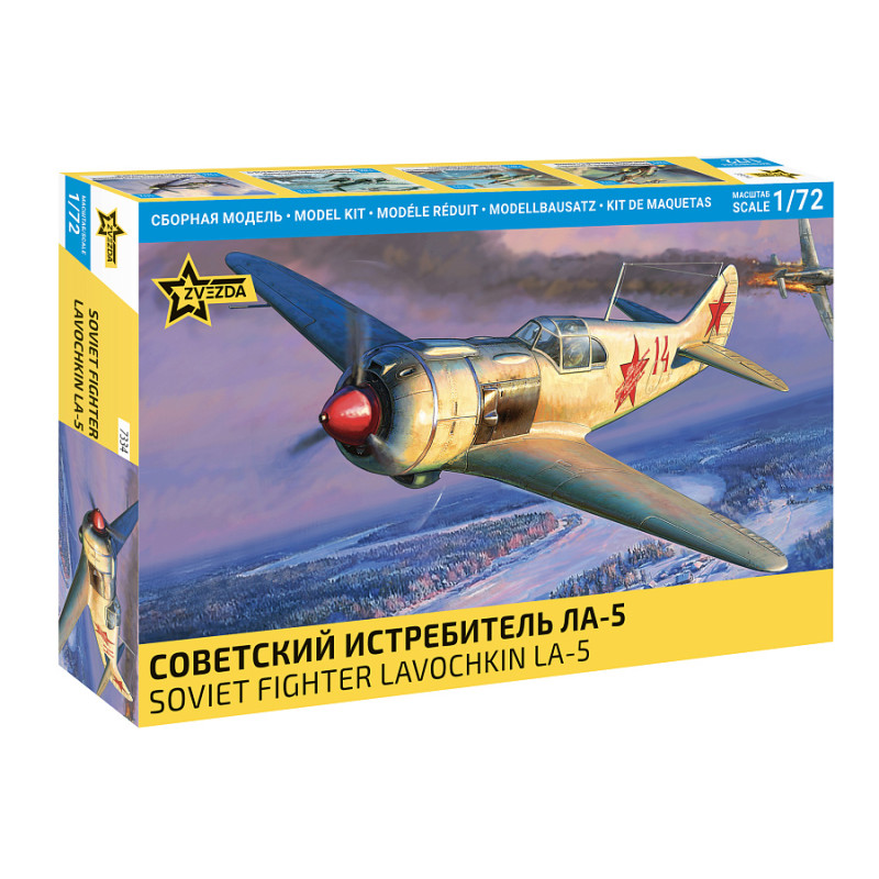 Chasseur soviétique Lavochkin La-5 - 1/72 - ZVEZDA 7334