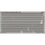 Rambardes du HMS Dreadnought 1907 pour Trumpeter - 1/350 - EDUARD 53094