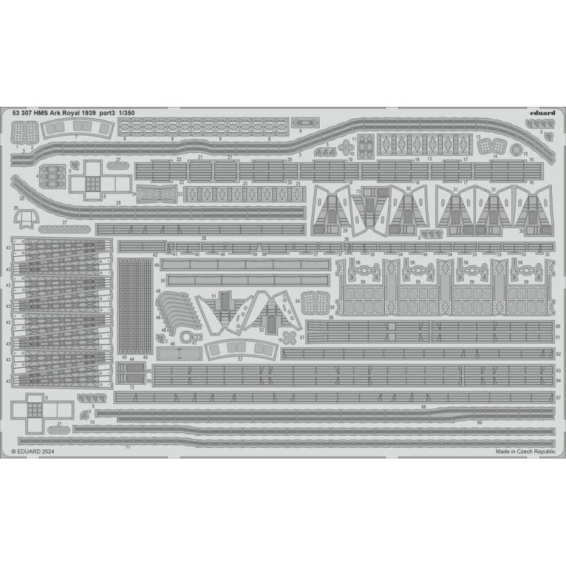 HMS Ark Royal 1939 part 3 I LOVE KIT - 1/350 - EDUARD 53307