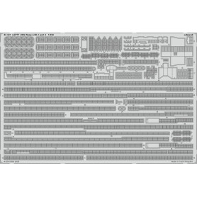 USS Wasp LHD-1 partie 4 TRUMPETER - 1/350 - EDUARD 53321