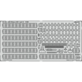 USS Wasp LHD-1 partie 5 TRUMPETER - 1/350 - EDUARD 53322