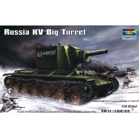 Char russe KV «&nbsp;Grande tourelle&nbsp;» - 1/35 - TRUMPETER 00311