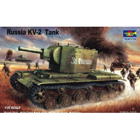 Char russe KV-2 - 1/35 - TRUMPETER 00312