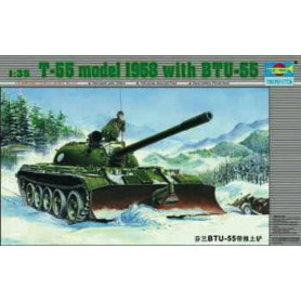 Char russe T55 avec BTU-55 - 1/35 - TRUMPETER 00313