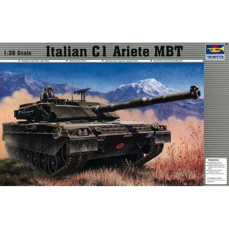 Char italien C-1 Ariete - 1/35 - TRUMPETER 00332