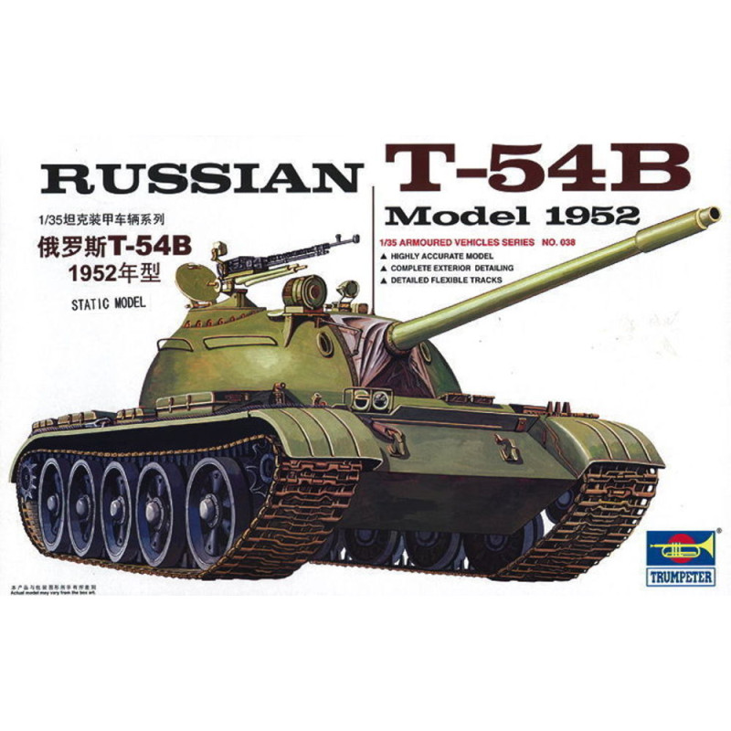 Char russe T-54B - 1/35 - TRUMPETER 00338