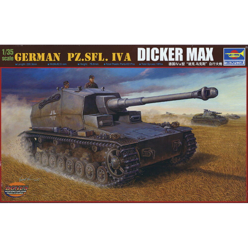 Pz.Sfl. IVa Dicker Max allemand - 1/35 - TRUMPETER 00348