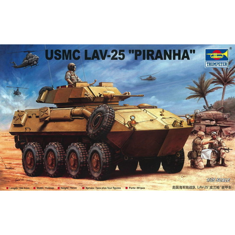 USMC LAV-25 ''Piranha 2'' - 1/35 - TRUMPETER 00349