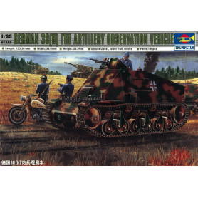 Véhicule de reconnaissance d'artillerie PzKpfw 38(H) - 1/35 - TRUMPETER 00355