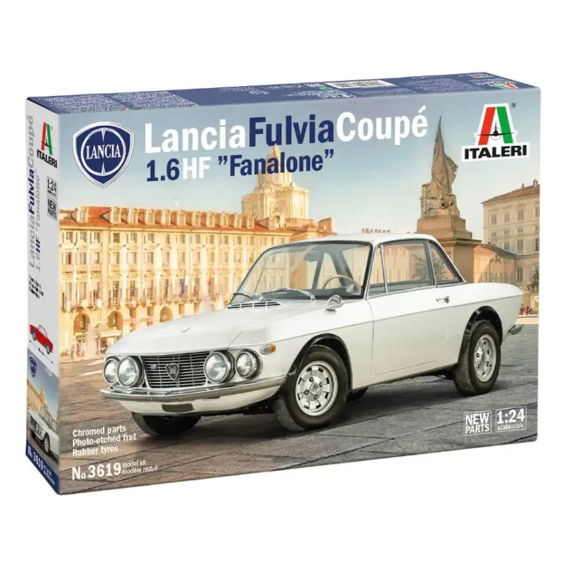 Lancia Fulvia Coupé 1.6 HF - échelle 1/24 - ITALERI 3619