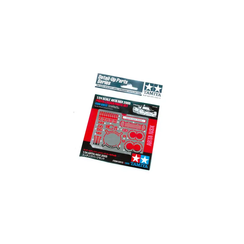Détaillage photodécoupe Arta NSX 05 - 1/24 - TAMIYA 12612