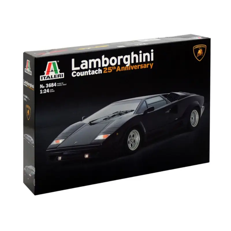 Lamborghini Countach 25ème anniversaire - échelle 1/24 - ITALERI 3684