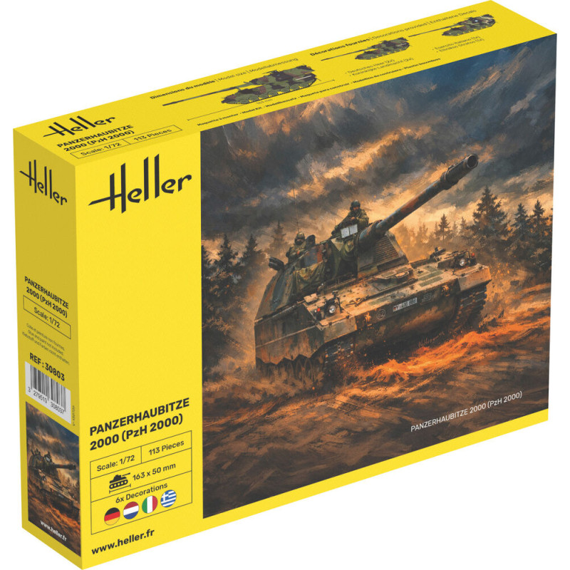 Panzerhaubitze 2000 (PzH 2000) - 1/72 - HELLER 30803