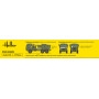M142 HIMARS (High Mobility Artillery Rocket System) - 1/72 - HELLER 30806