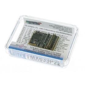 Décodeur numérique PluX22 - échelle HO - ZIMO MX633P22