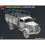 Camion cargo allemand 3t 4x4 3.6-6700A Première production - 1/35 - MINIART 35199