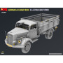 Camion cargo allemand 3t 4x4 3.6-6700A Première production - 1/35 - MINIART 35199