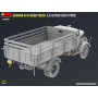 Camion cargo allemand 3t 4x4 3.6-6700A Première production - 1/35 - MINIART 35199