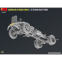 Camion cargo allemand 3t 4x4 3.6-6700A Première production - 1/35 - MINIART 35199