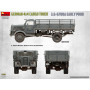 Camion cargo allemand 3t 4x4 3.6-6700A Première production - 1/35 - MINIART 35199