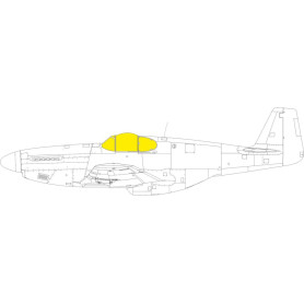 P-51B/C Malcolm Hood, verrière en T, EDUARD - 1/48 - EDUARD EX1037
