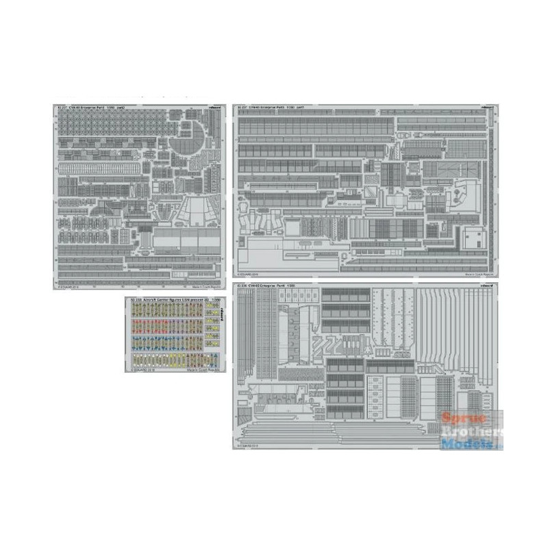CVN-65 Enterprise PARTIE II pour Tamiya - 1/350 - EDUARD BIG5352