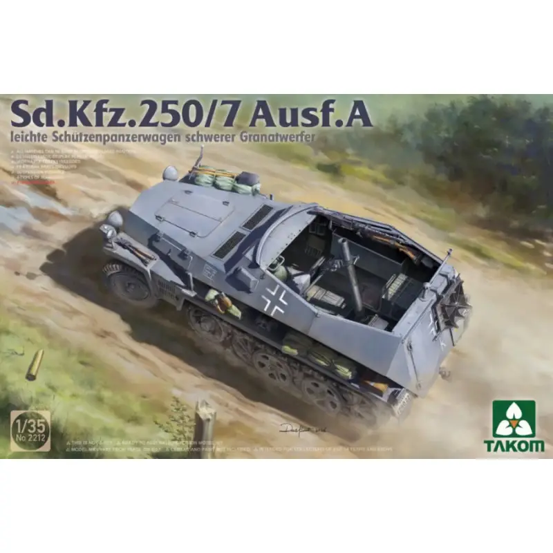 Sd.Kfz. 250/7 Ausf. A - 1/35 - TAKOM 2212