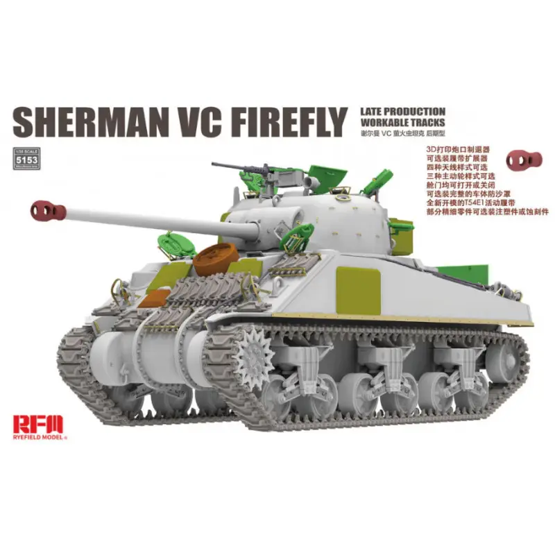 Sherman VC Firefly Late Production - 1/35 - RYE FIELD MODEL 5153