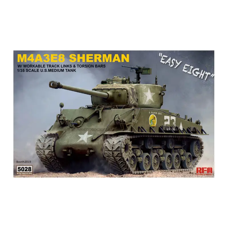 M4A3E8 Sherman "Easy Eight" - 1/35 - RYE FIELD MODEL 5028