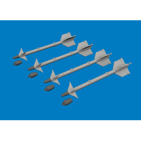 AIM-9M/L PRINT - 1/72 - EDUARD 672443