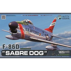 F-86D Sabre Dog - 1/32 - KITTY HAWK KH32007